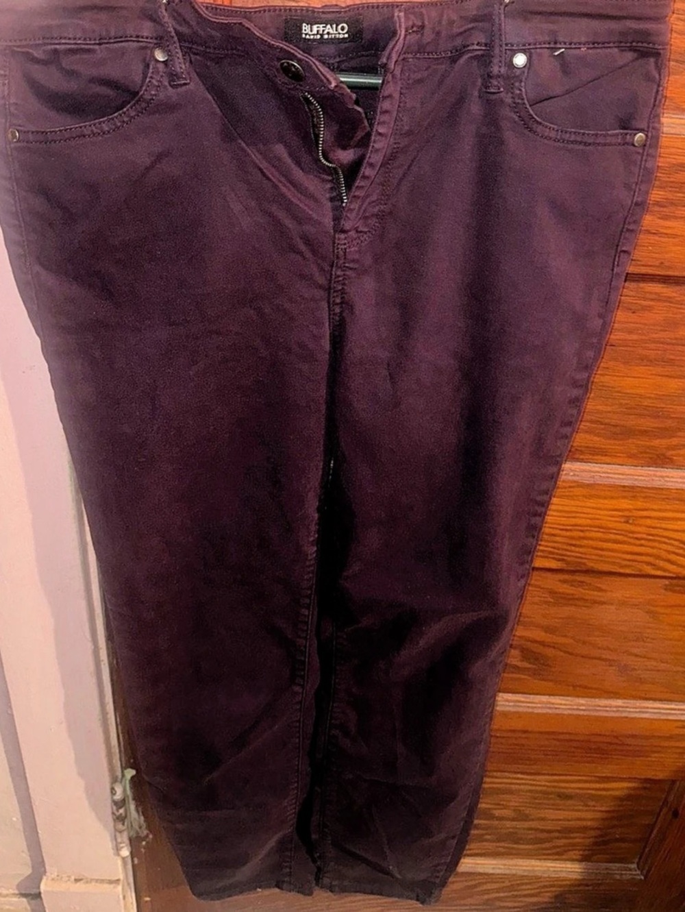 Buffalo Hanna High-Rise Soft Stretch Skinny Jeans in Purple Size 12/32